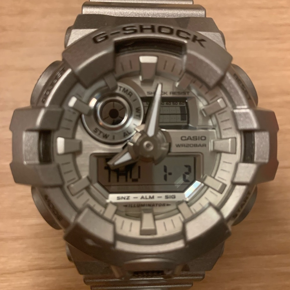 Casio G-Shock Silver Watch